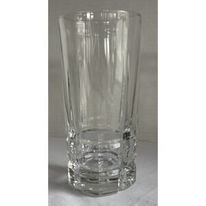 Libby Glass Company Geometric Square Base High Ball Glasses Set of 2